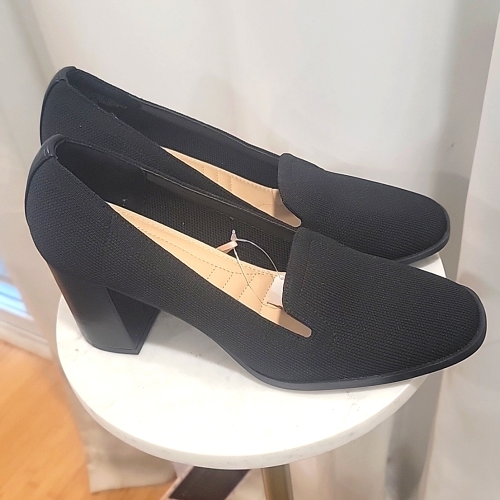 Adrienne Vittadini Brittiny Pump 3" Block Heel Shoes NWT - Picture 6 of 13